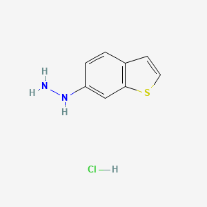Benzo[b]thiophen-6-ylhydrazine hydrochloride