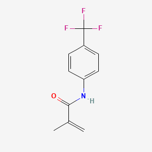 2-methyl-N-[4-(trifluoromethyl)phenyl]prop-2-enamide