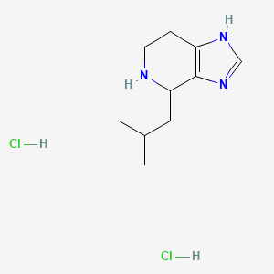 4-Isobutyl-4,5,6,7-tetrahydro-3H-imidazo[4,5-c]pyridine dihydrochloride