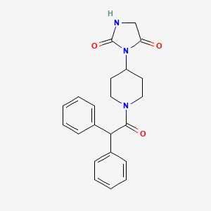 3-(1-(2,2-Diphenylacetyl)piperidin-4-yl)imidazolidine-2,4-dione