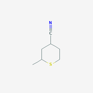 2-Methylthiane-4-carbonitrile