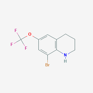 8-Bromo-6-(trifluoromethoxy)-1,2,3,4-tetrahydroquinoline