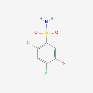 2,4-Dichloro-5-fluorobenzene-1-sulfonamide