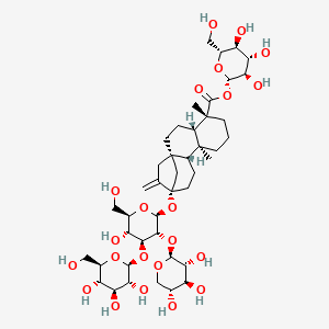 molecular formula C43H68O22 B2929784 Rebaudioside F CAS No. 438045-89-7