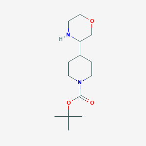 tert-Butyl 4-morpholin-3-ylpiperidine-1-carboxylate