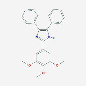 4,5-diphenyl-2-(3,4,5-trimethoxyphenyl)-1H-imidazole