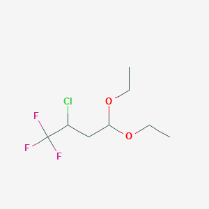 2-Chloro-4,4-diethoxy-1,1,1-trifluorobutane