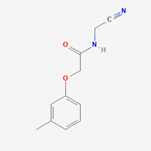 N-(cyanomethyl)-2-(3-methylphenoxy)acetamide