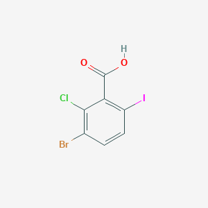 3-Bromo-2-chloro-6-iodobenzoic acid