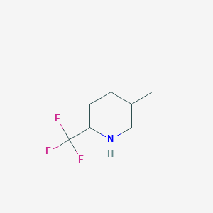 4,5-Dimethyl-2-(trifluoromethyl)piperidine