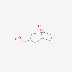 molecular formula C8H14O2 B2930024 {8-Oxabicyclo[3.2.1]octan-3-yl}methanol CAS No. 1781031-03-5