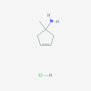 1-Methylcyclopent-3-en-1-amine hydrochloride