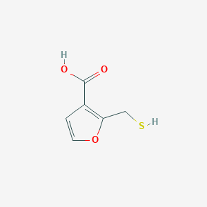 2-(Mercaptomethyl)furan-3-carboxylic acid
