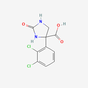 4-(2,3-Dichlorophenyl)-2-oxoimidazolidine-4-carboxylic acid