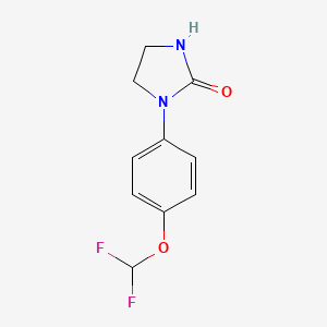 1-[4-(Difluoromethoxy)phenyl]-imidazolidin-2-one