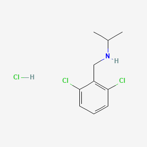 [(2,6-Dichlorophenyl)methyl](propan-2-yl)amine hydrochloride