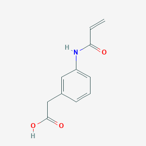 2-[3-(Prop-2-enoylamino)phenyl]acetic acid