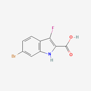 6-bromo-3-fluoro-1H-indole-2-carboxylic acid