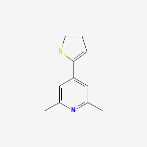 2,6-Dimethyl-4-(thiophen-2-yl)pyridine