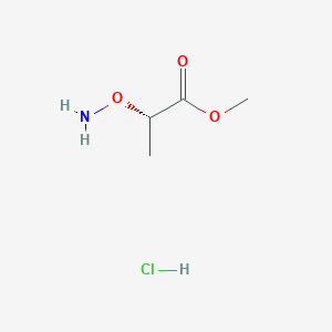 Methyl (2S)-2-aminooxypropanoate;hydrochloride