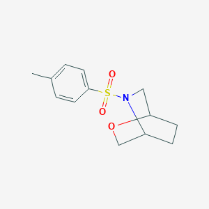 molecular formula C13H17NO3S B2930333 5-Tosyl-2-oxa-5-azabicyclo[2.2.2]octane CAS No. 1788044-07-4