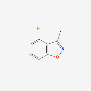 molecular formula C8H6BrNO B2930364 4-Bromo-3-methylbenzo[d]isoxazole CAS No. 1367947-42-9