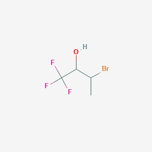 3-Bromo-1,1,1-trifluorobutan-2-ol