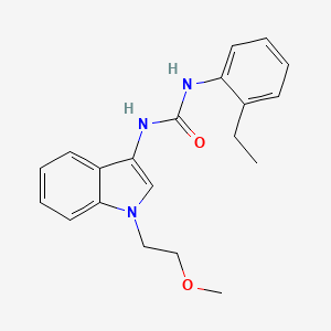 1-(2-ethylphenyl)-3-(1-(2-methoxyethyl)-1H-indol-3-yl)urea