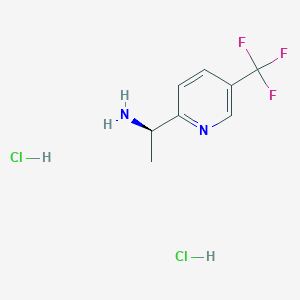 (R)-1-(5-(Trifluoromethyl)pyridin-2-yl)ethanamine dihydrochloride