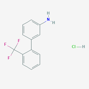 2'-(Trifluoromethyl)-[1,1'-biphenyl]-3-amine hydrochloride