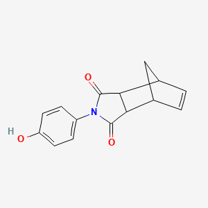 2-(4-hydroxyphenyl)-3a,4,7,7a-tetrahydro-1H-4,7-methanoisoindole-1,3(2H)-dione