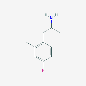 1-(4-Fluoro-2-methylphenyl)propan-2-amine