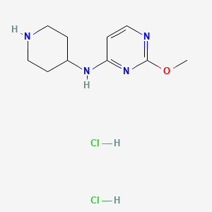 2-Methoxy-N-(piperidin-4-yl)pyrimidin-4-amine dihydrochloride
