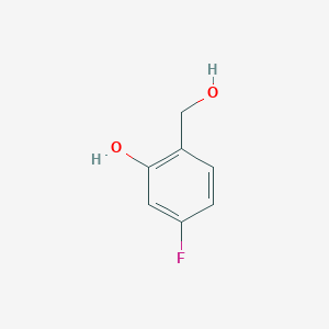 molecular formula C7H7FO2 B2930781 5-Fluoro-2-(hydroxymethyl)phenol CAS No. 773873-09-9