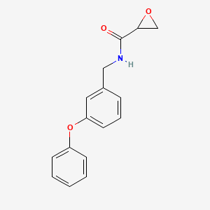 N-[(3-Phenoxyphenyl)methyl]oxirane-2-carboxamide