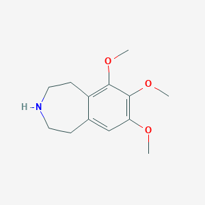 6,7,8-trimethoxy-2,3,4,5-tetrahydro-1H-3-benzazepine