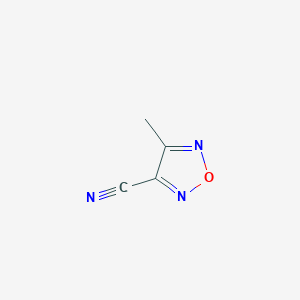 4-Methyl-1,2,5-oxadiazole-3-carbonitrile