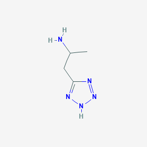 1-(2H-tetrazol-5-yl)propan-2-amine