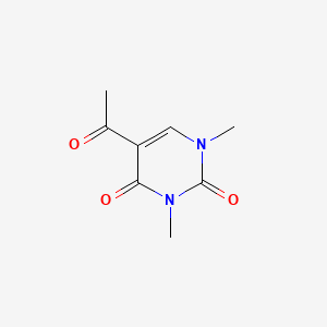 molecular formula C8H10N2O3 B2930905 5-acetyl-1,3-dimethyl-2,4(1H,3H)-pyrimidinedione CAS No. 36980-95-7; 51362-38-0