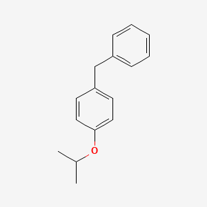 molecular formula C16H18O B2930939 1-Benzyl-4-isopropoxybenzene CAS No. 35672-53-8