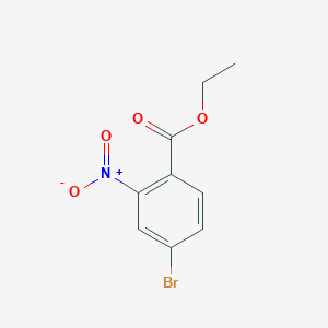 molecular formula C9H8BrNO4 B2930943 Ethyl 4-bromo-2-nitrobenzoate CAS No. 528872-23-3