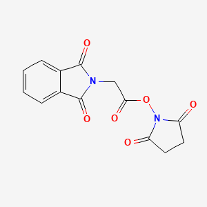 molecular formula C14H10N2O6 B2931031 Pht-gly-osu CAS No. 3397-29-3