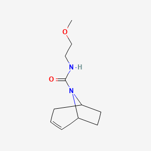 (1R,5S)-N-(2-methoxyethyl)-8-azabicyclo[3.2.1]oct-2-ene-8-carboxamide