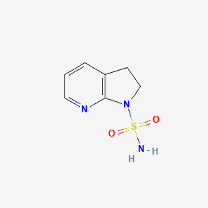 1H,2H,3H-pyrrolo[2,3-b]pyridine-1-sulfonamide