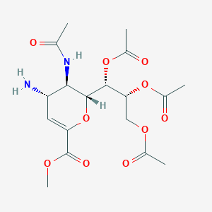 B029312 Zanamivir Amine Triacetate Methyl Ester CAS No. 139110-70-6
