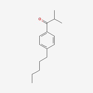 2-Methyl-1-(4-pentylphenyl)propan-1-one