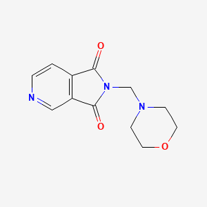 molecular formula C12H13N3O3 B2931232 2-(Morpholin-4-ylmethyl)pyrrolo[3,4-c]pyridine-1,3-dione CAS No. 630082-97-2