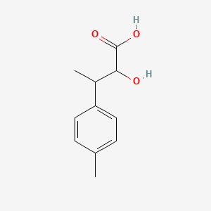 molecular formula C11H14O3 B2931234 2-Hydroxy-3-(4-methylphenyl)butanoic acid CAS No. 1354961-66-2