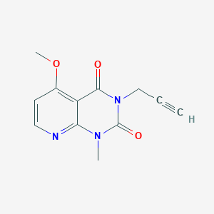 5-methoxy-1-methyl-3-(prop-2-yn-1-yl)pyrido[2,3-d]pyrimidine-2,4(1H,3H)-dione