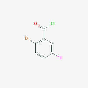 2-Bromo-5-iodobenzoyl chloride